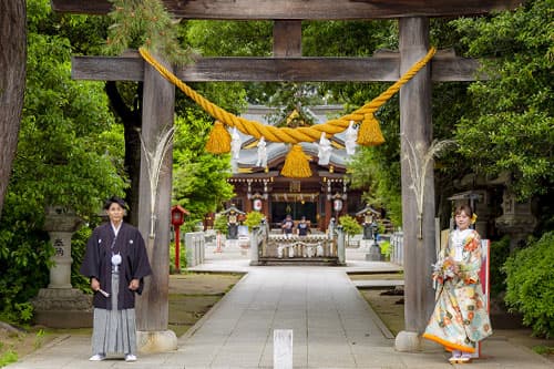 群馬県の神社を選んで結婚式