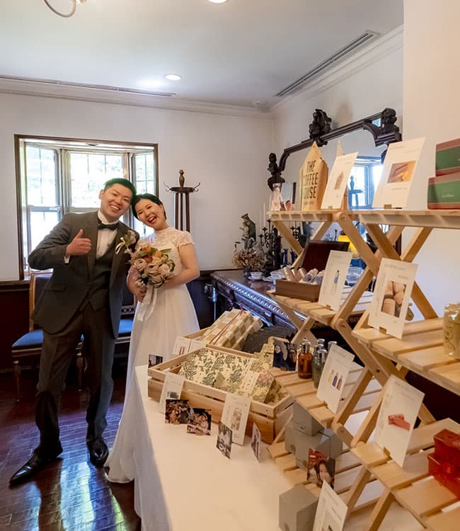 和装花嫁白無垢色打掛