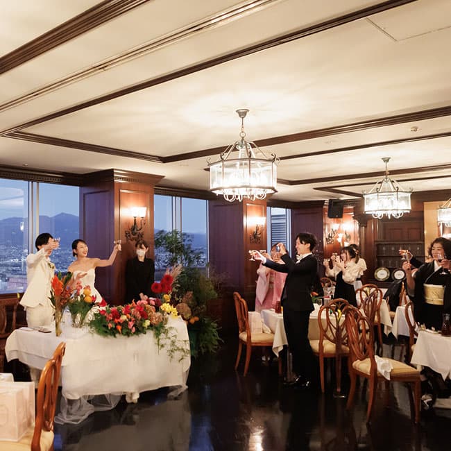 和装花嫁白無垢色打掛