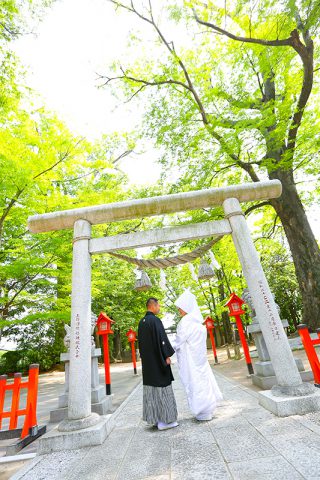 和婚群馬神前結婚式上野総社神社