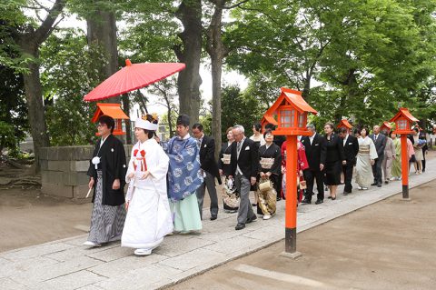和婚群馬神前式上野総社神社結婚式
