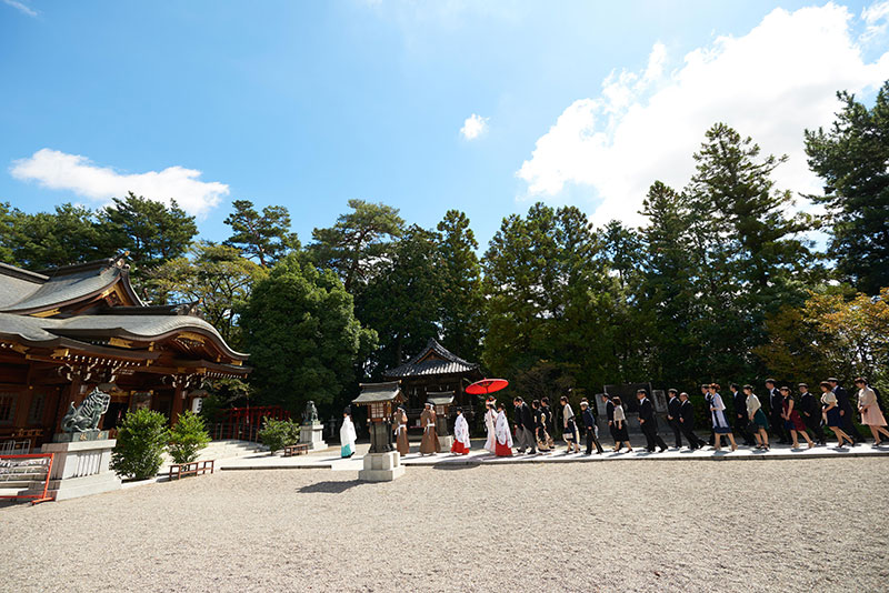 群馬県和婚神前式神社結婚式