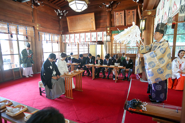 群馬県和婚神前式神社結婚式