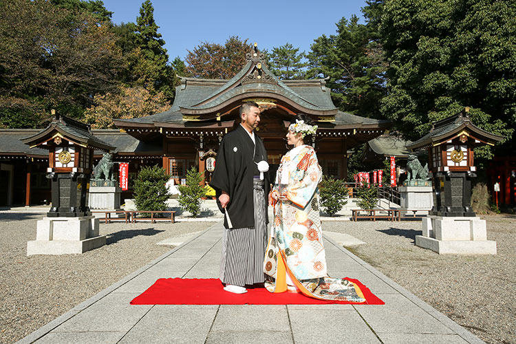 群馬県和婚神前式進雄神社結婚式