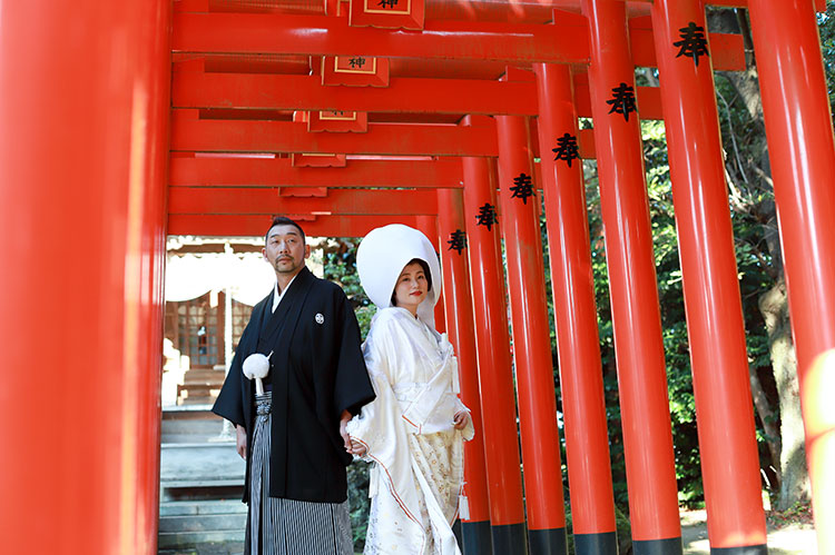 群馬県和婚神前式進雄神社結婚式