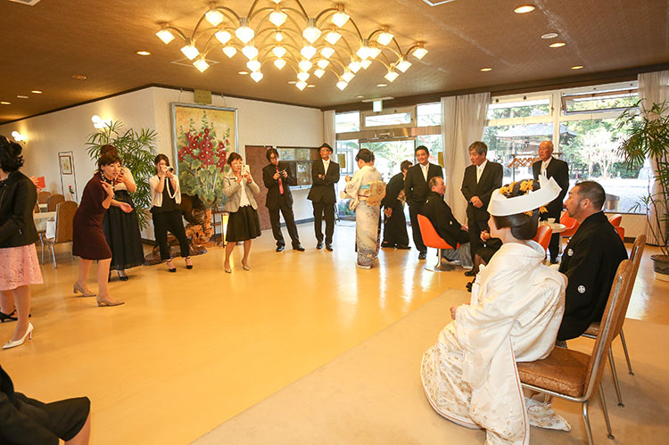 群馬県和婚神前式進雄神社結婚式