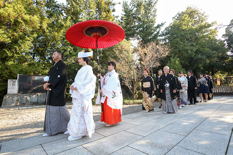 群馬県和婚神前式進雄神社結婚式