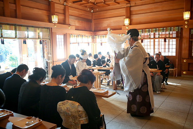 群馬県和婚神前式進雄神社結婚式