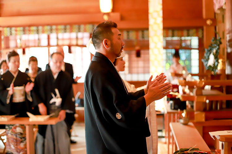 群馬県和婚神前式進雄神社結婚式