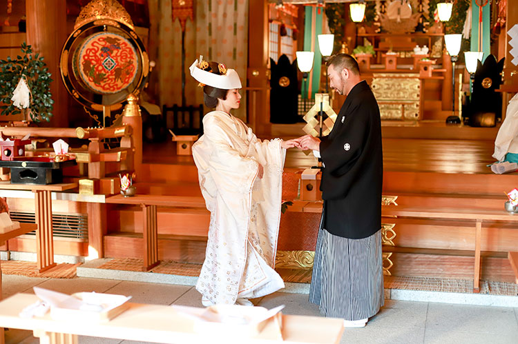 群馬県和婚神前式進雄神社結婚式