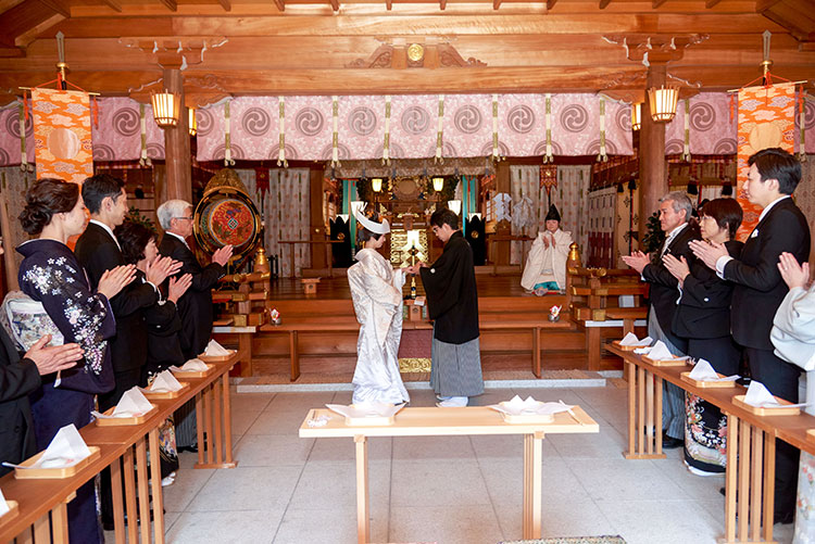 群馬県和婚神前式進雄神社結婚式