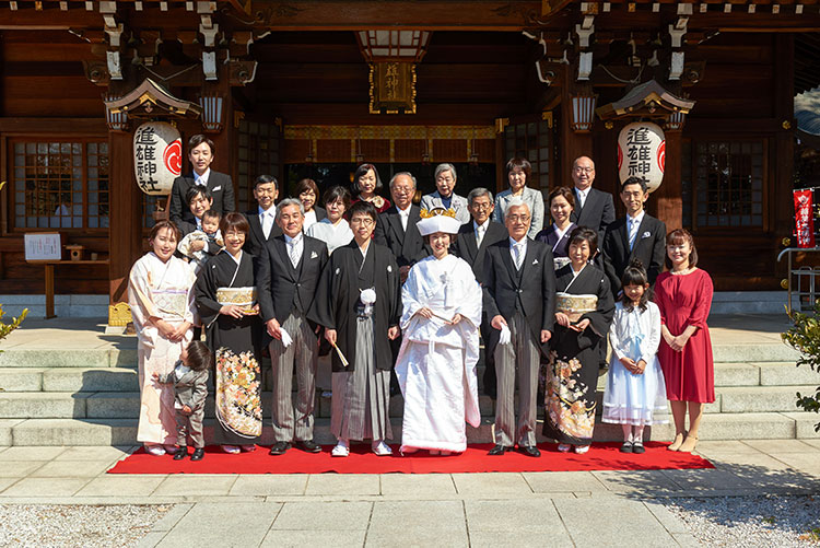 群馬県和婚神前式進雄神社結婚式