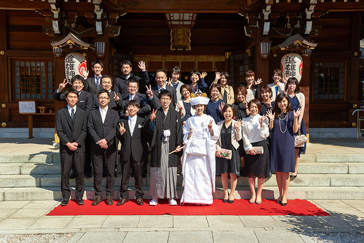 群馬県和婚神前式進雄神社結婚式