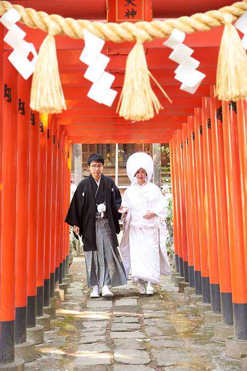 群馬県和婚神前式進雄神社結婚式