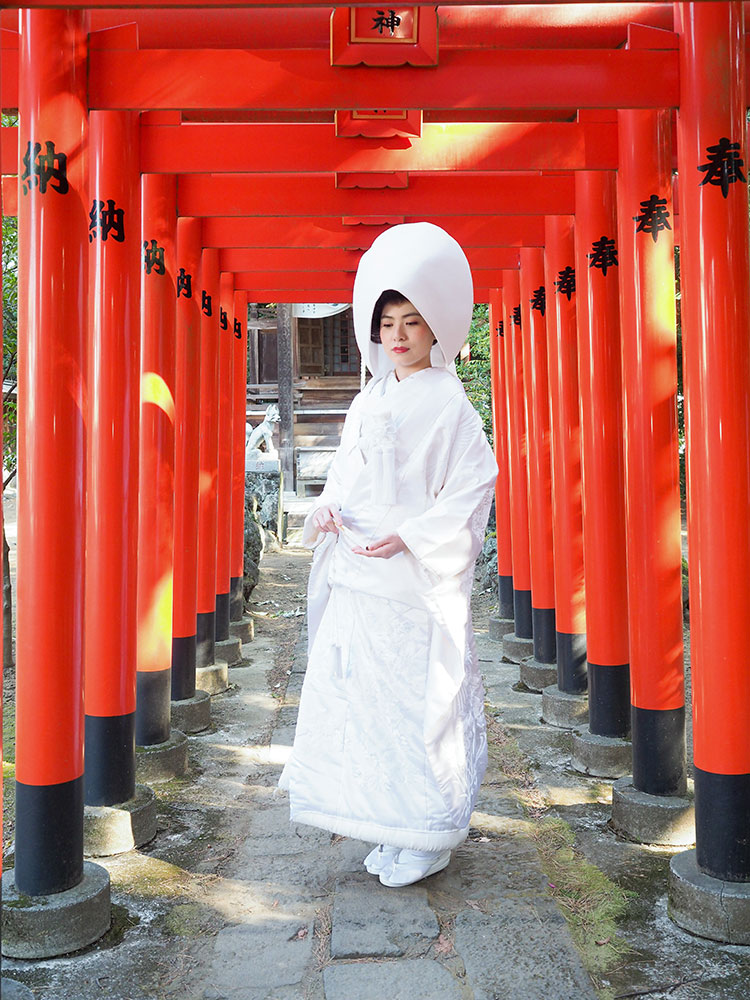 群馬県和婚神前式神社結婚式参進