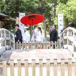 群馬県和婚神前式神社結婚式参進