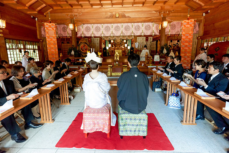 高崎市和婚神前式進雄神社