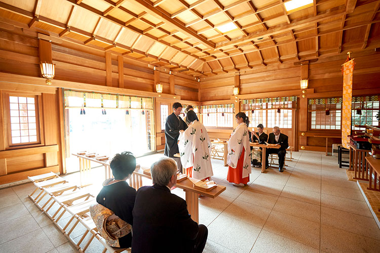 群馬和婚神前挙式だけ行う