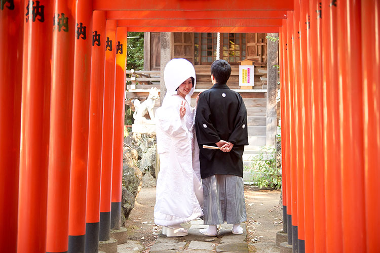 高崎市和婚神前式進雄神社