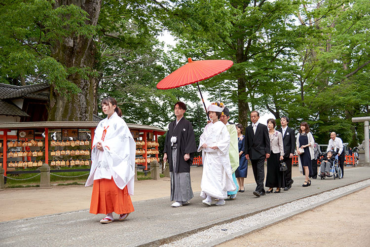 群馬和婚神前式上野総社神社