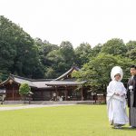 群馬県護国神社和婚神前式