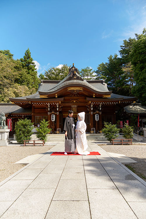 高崎市和婚神前式進雄神社