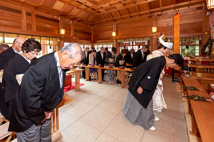 高崎市和婚神前式進雄神社