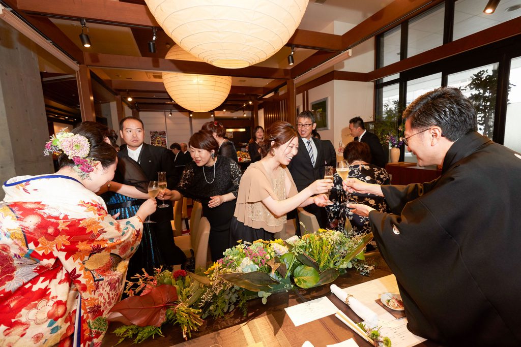 群馬県少人数結婚式ウェディングパーティ