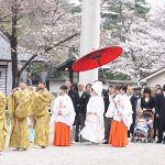 桜和婚色打掛群馬県結婚式