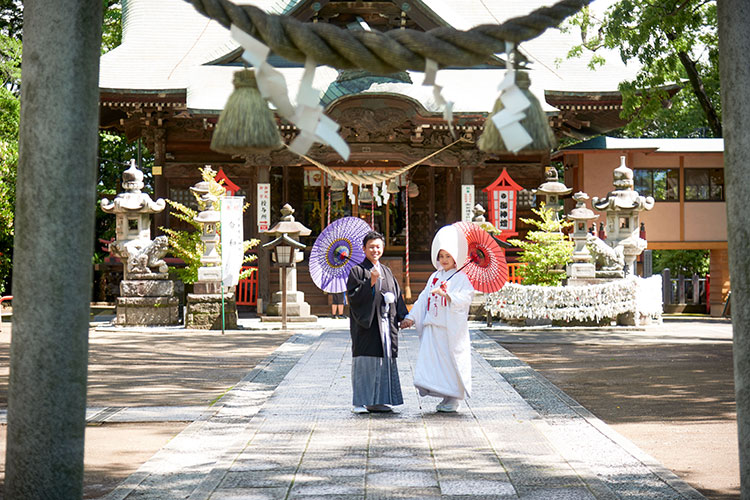 群馬和婚神前式神社結婚式