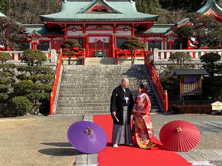 足利織姫神社神前和婚結婚式