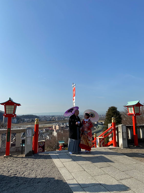 足利織姫神社神前和婚結婚式