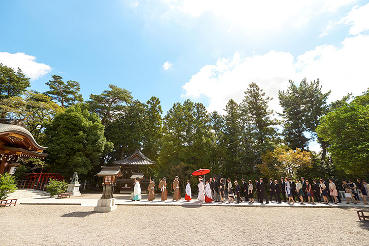 高崎市和婚神前式進雄神社