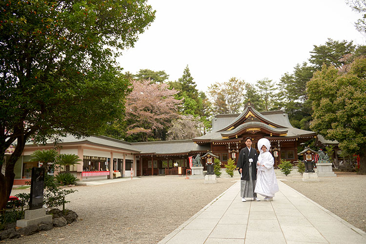 高崎市和婚神前式進雄神社
