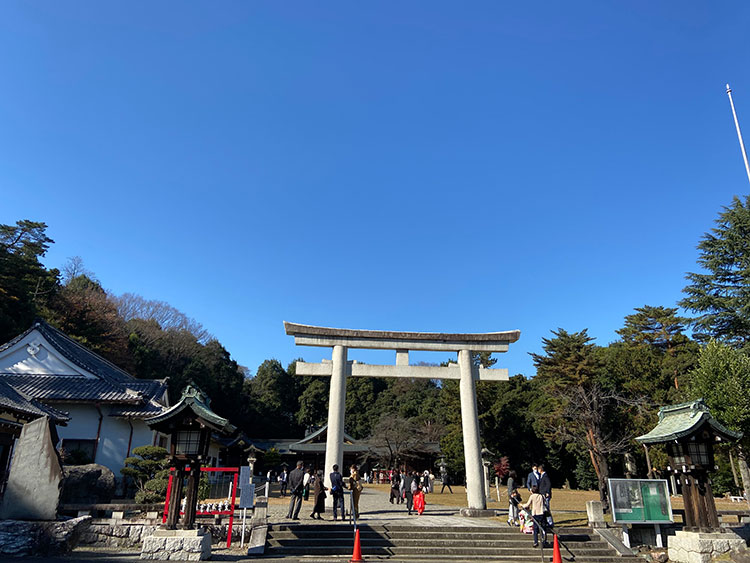 群馬縣護國神社神前式