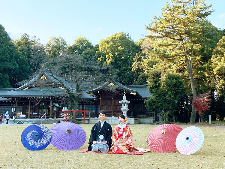 群馬縣護國神社神前式