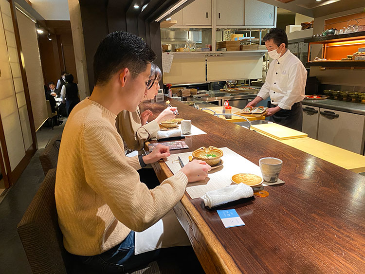 WABIやまどりハーフコース試食