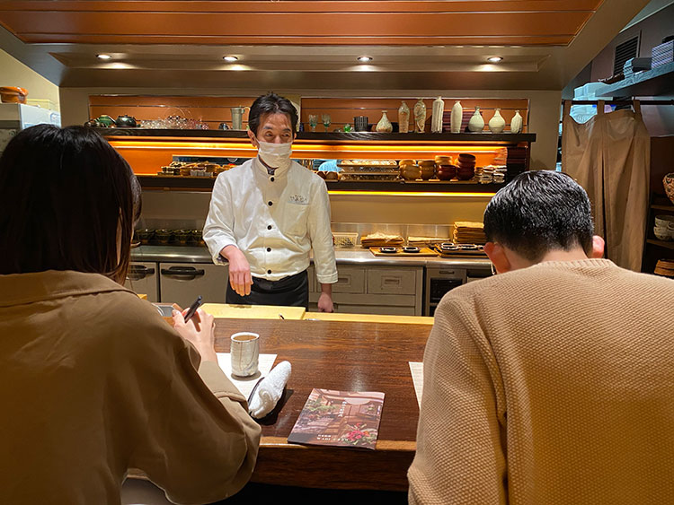 WABIやまどりハーフコース試食