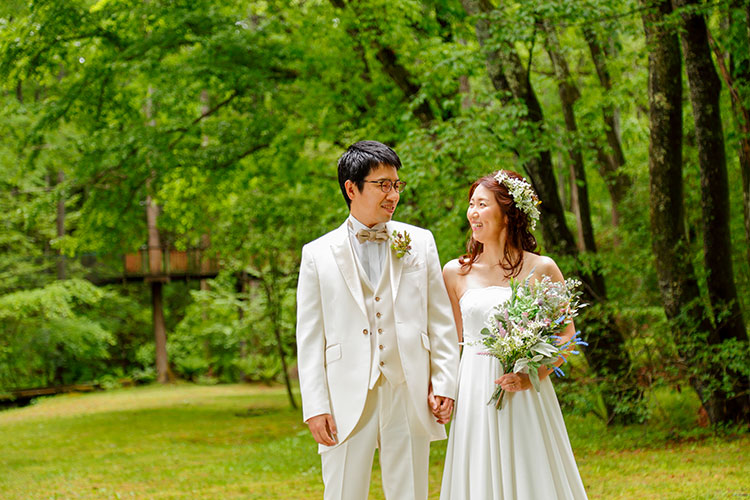 神社結婚式＆少人数パーティ＋軽井沢前撮りロケーションフォト