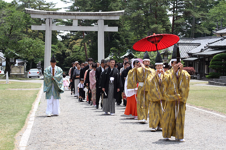 群馬縣護國神社和婚結婚式