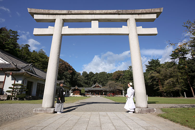 群馬縣護國神社和婚結婚式