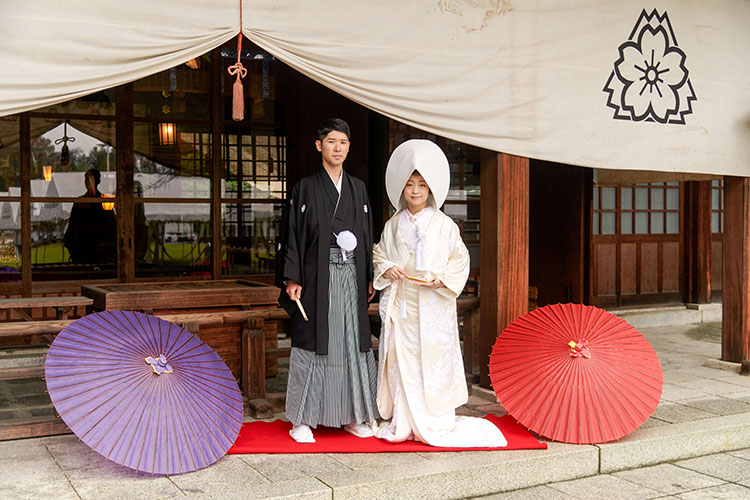 群馬縣護國神社和婚結婚式