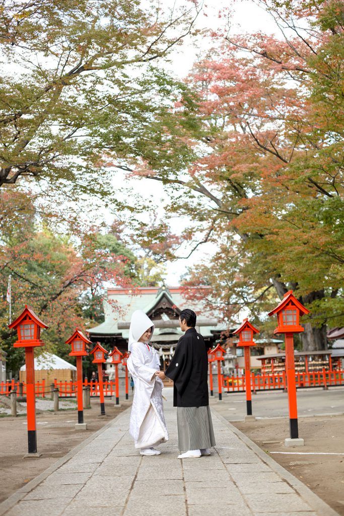 秋の紅葉前撮りロケーションフォト ＆結婚式