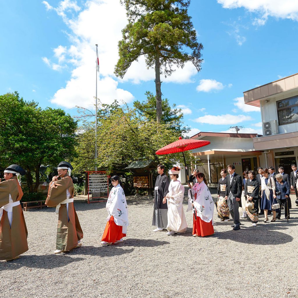 群馬県和装神前神社結婚式