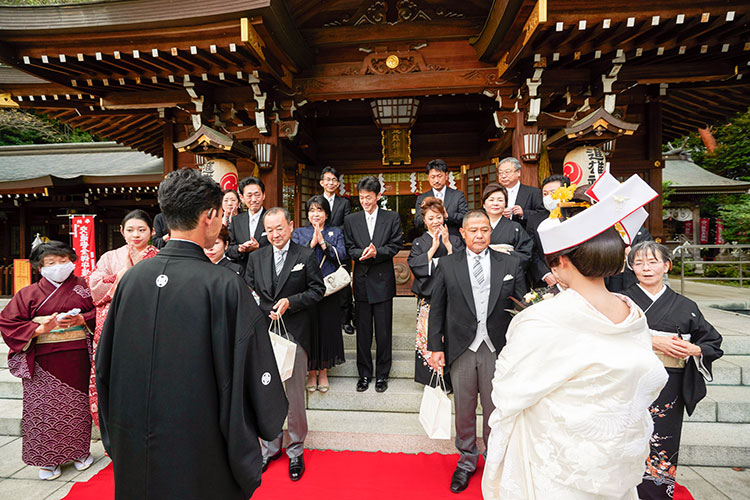 結婚式群馬県神社大人神前式