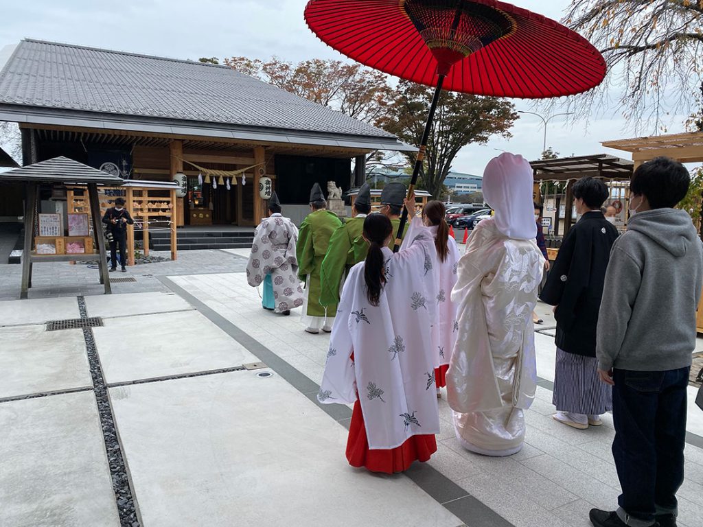 前橋東照宮神前結婚式