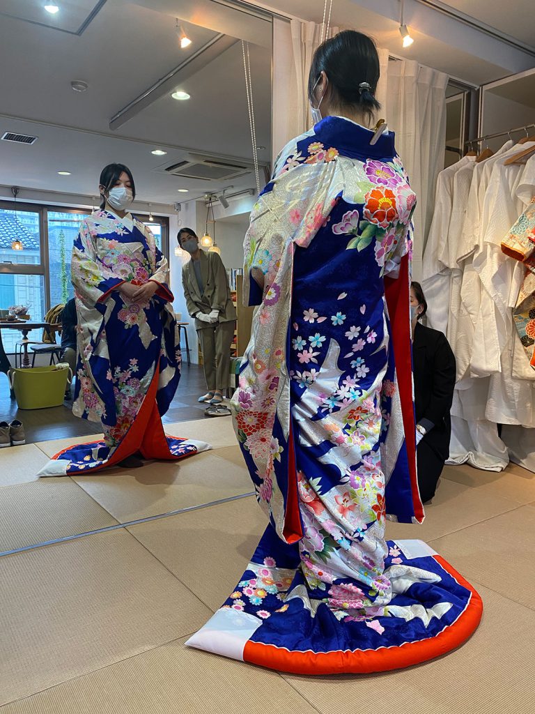 和装友禅神社結婚式群馬県