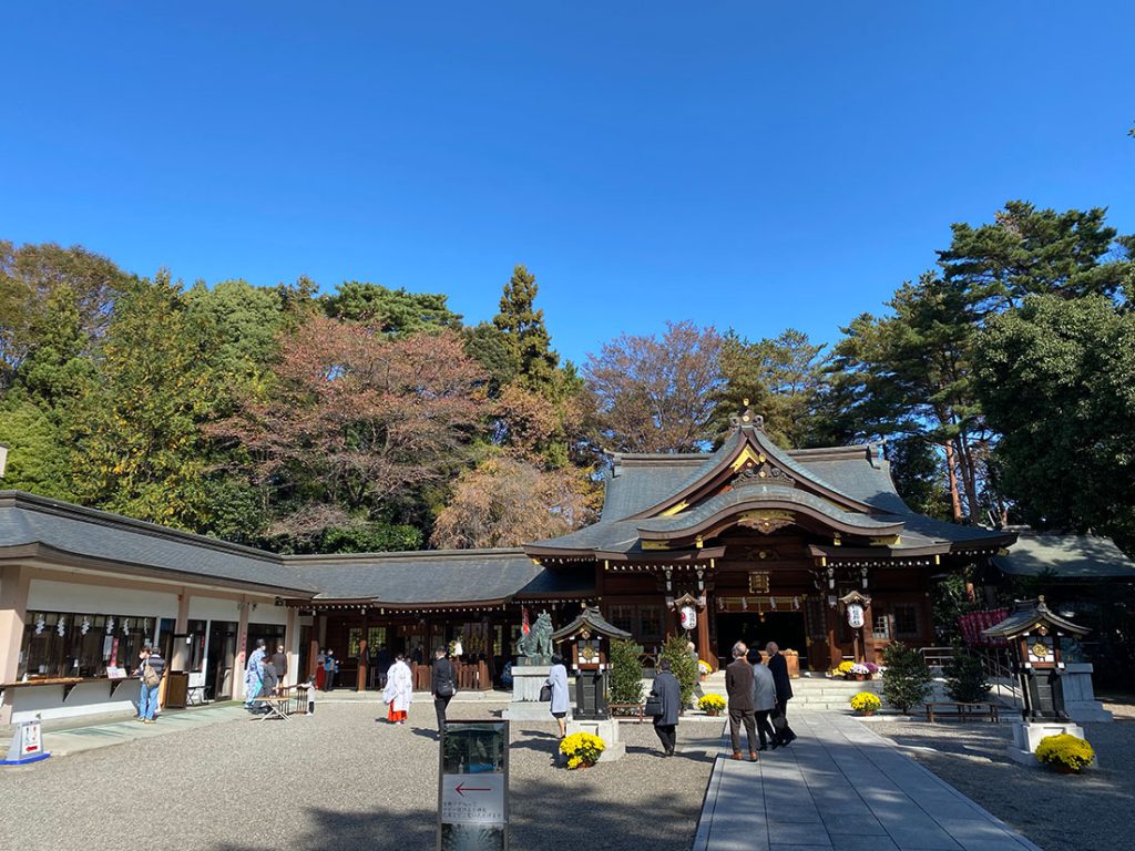 進雄神社神前結婚式