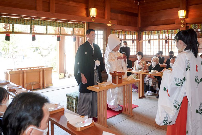 進雄神社＋WABIやまどり少人数結婚式