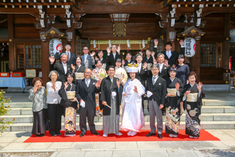 進雄神社少人数結婚式